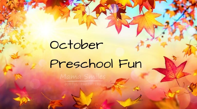 October activities for preschool
