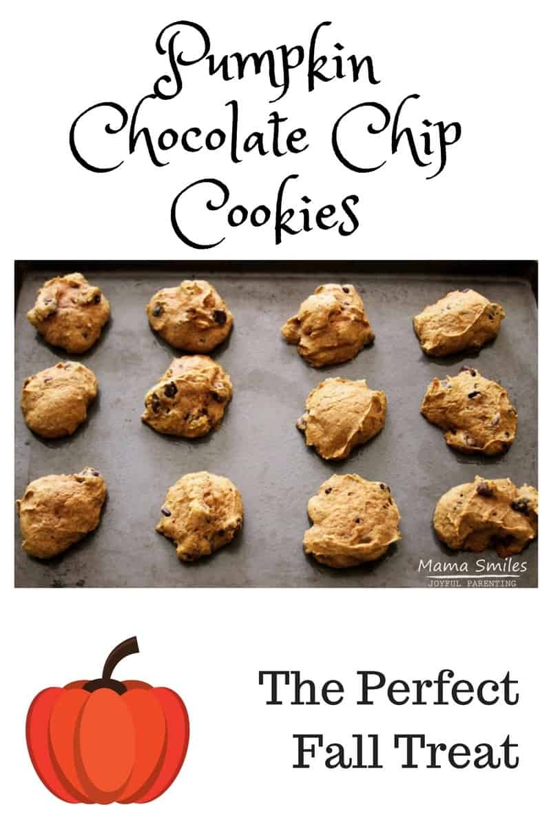 This pumpkin chocolate chip cookie recipe is my absolute favorite! It makes the perfect fall comfort food. Pumpkins and autumn go together. Check out the fun pumpkin kids activities at the end of this post! #kidsactivities #pumpkin #recipe