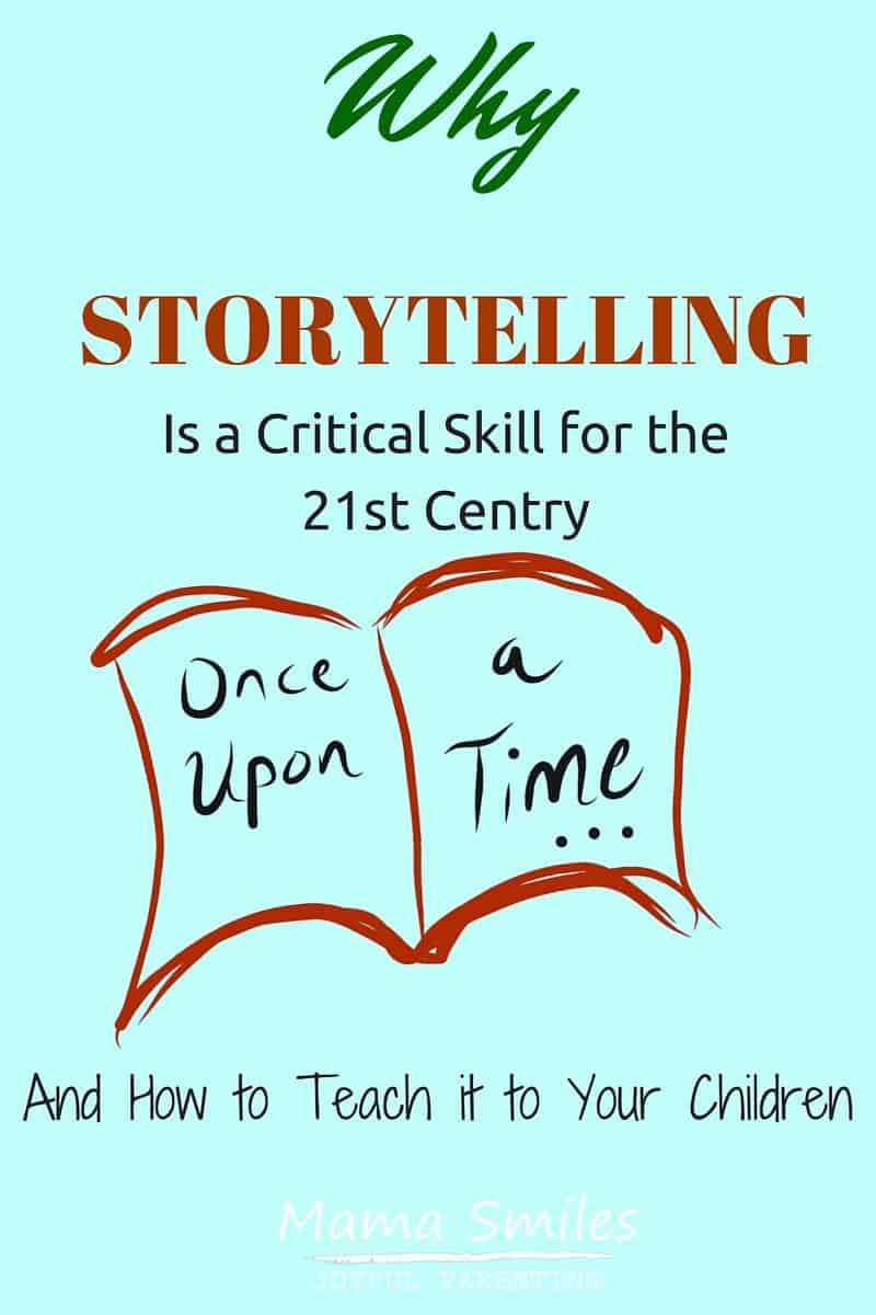 Storytelling is a critical life skill for the 21st century. We use storytelling to make friends, create opportunities, and resolve conflicts. This post is full of valuable tips on how you can teach storytelling to your children.