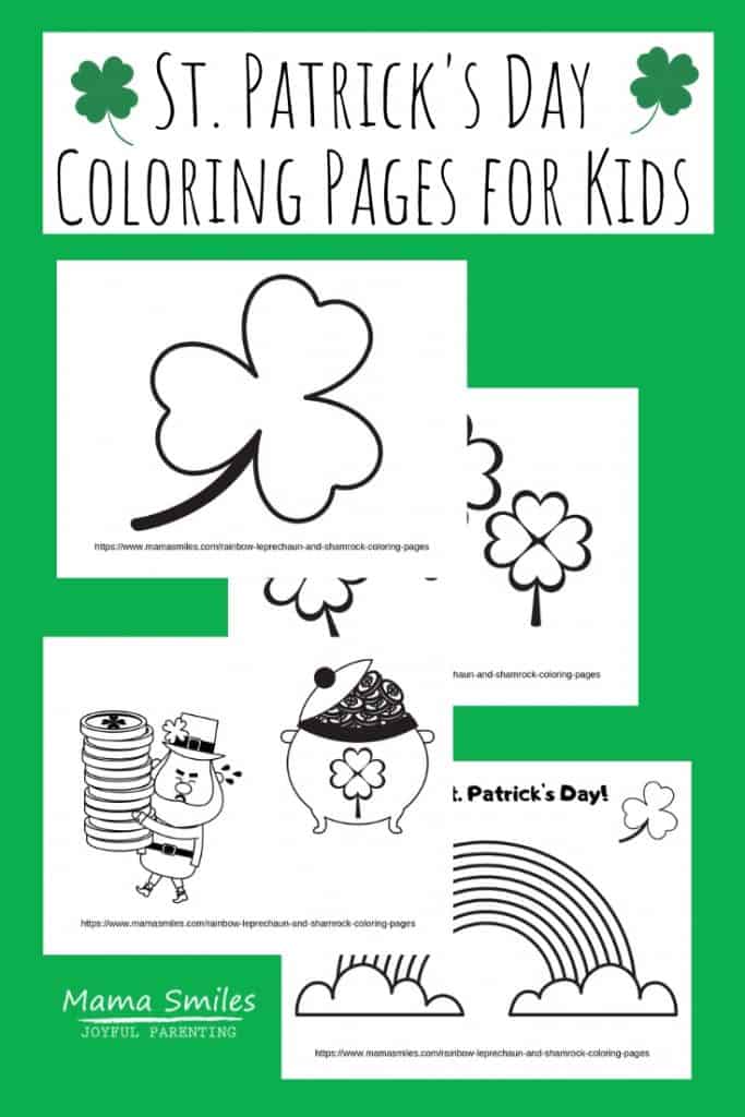 See how creative you can get with these rainbow, leprechaun, and shamrock coloring pages. There's so much more you can do besides simply coloring! #stpatricksday #freeprintables #luckotheirish #kidsactivities