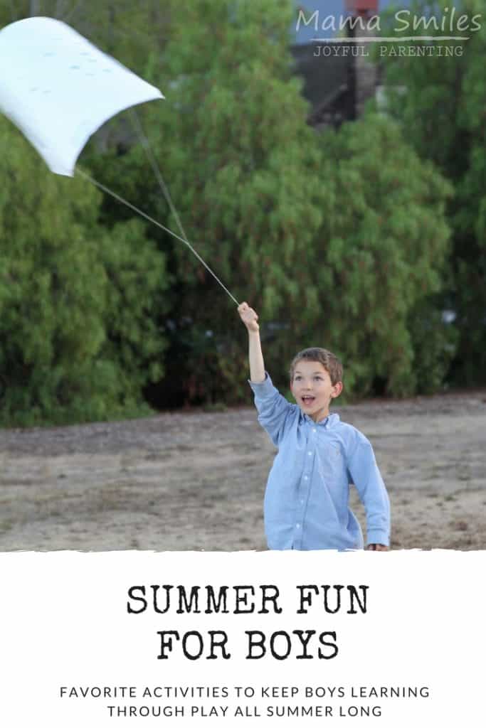 Boy-approved summer fun for kids. Of course, girls will enjoy these activities as well!