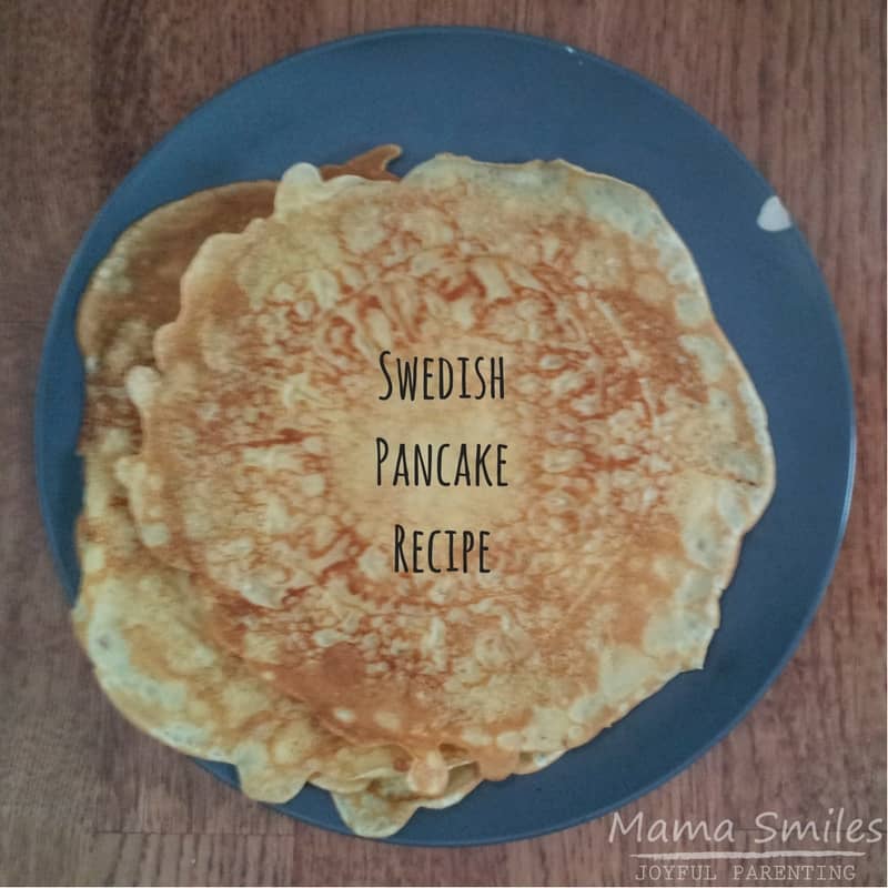 Swedish pancake recipe