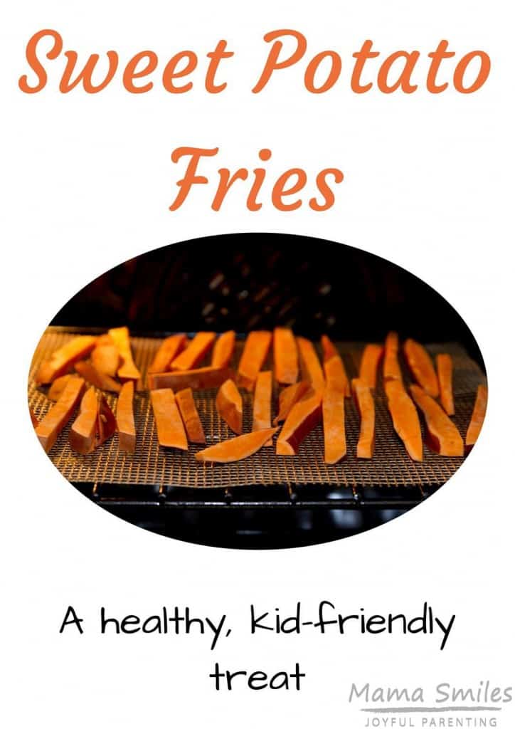 Sweet potato fries make a healthy, kid-friendly treat.