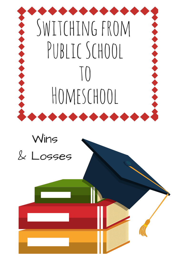 Our experience switching from public school to home school - wins and losses - and setting goals for October 2017. #edchat #homeschool #parenting