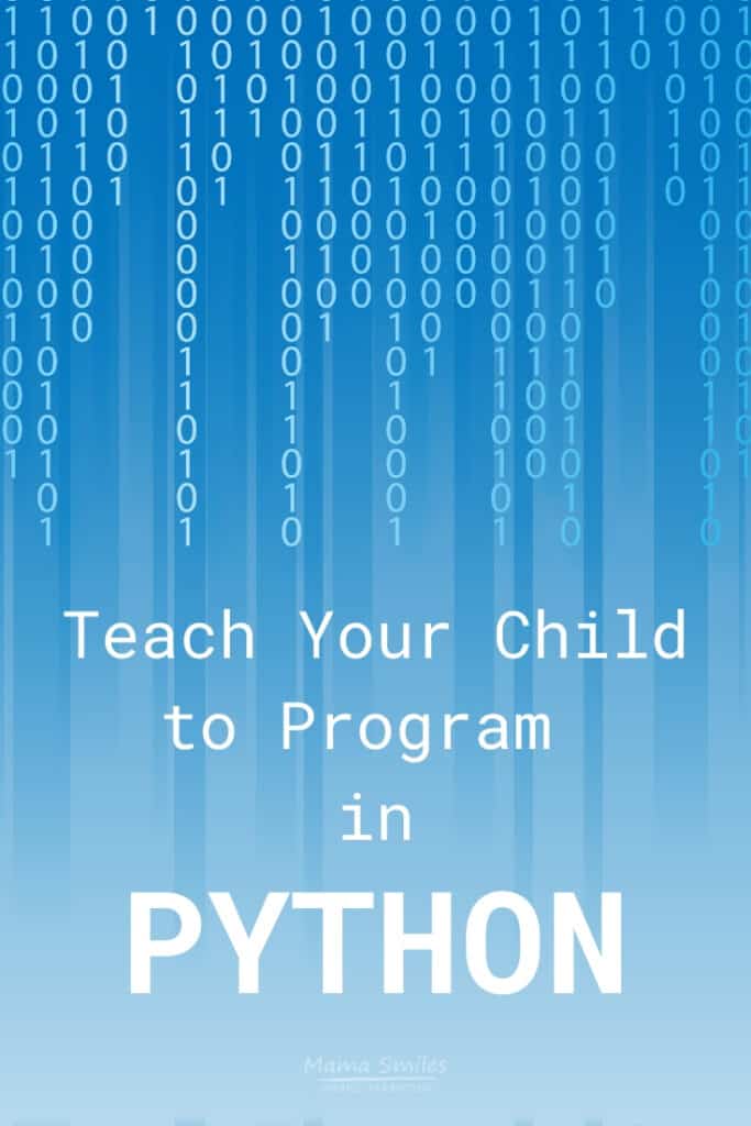 My computer scientist husband says that Python is the best first programming language to learn right now. If you're looking for a curriculum to teach Python, we have an excellent option. #programming #python #learnpython #STEMed #homeschoolcurriculum