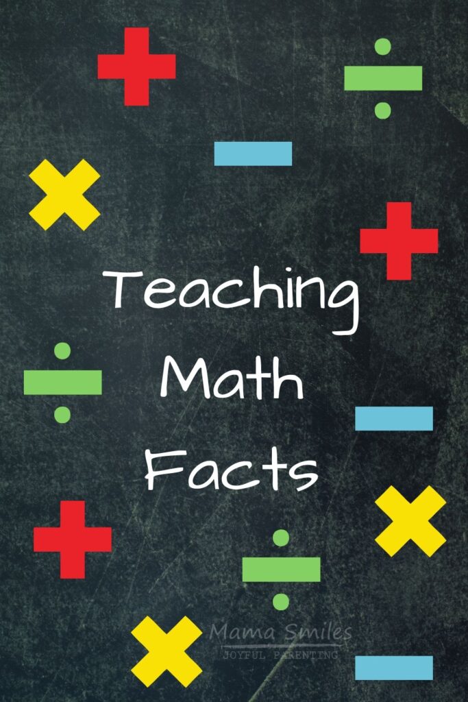How to teach kids math facts