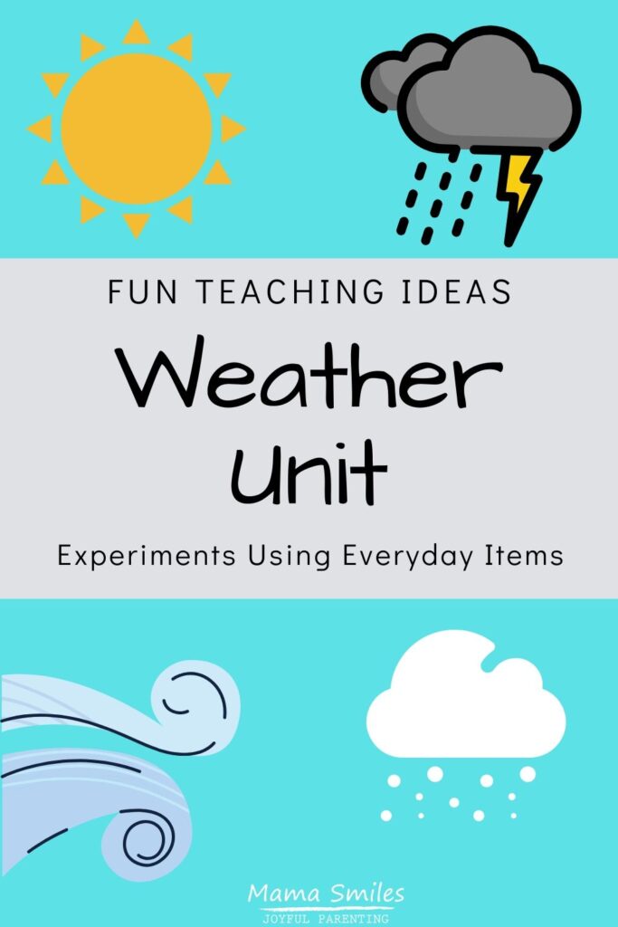 Teaching children about weather
