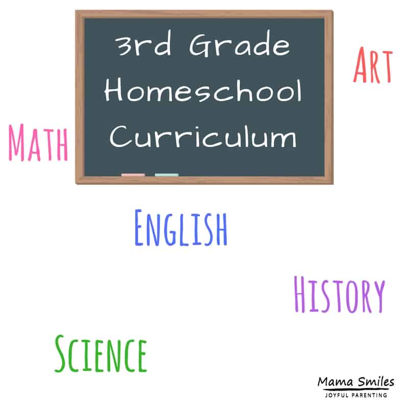 3rd grade homeschool curriculum materials
