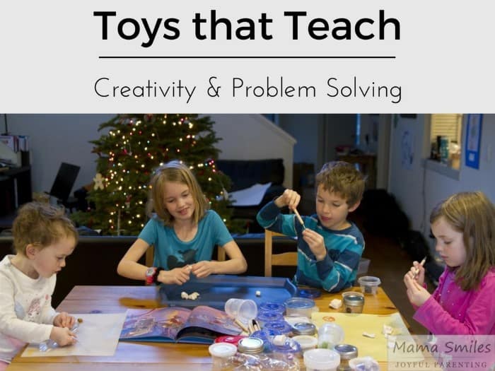 How do you choose toys that teacher creativity and problem solving? This post has some great tips.