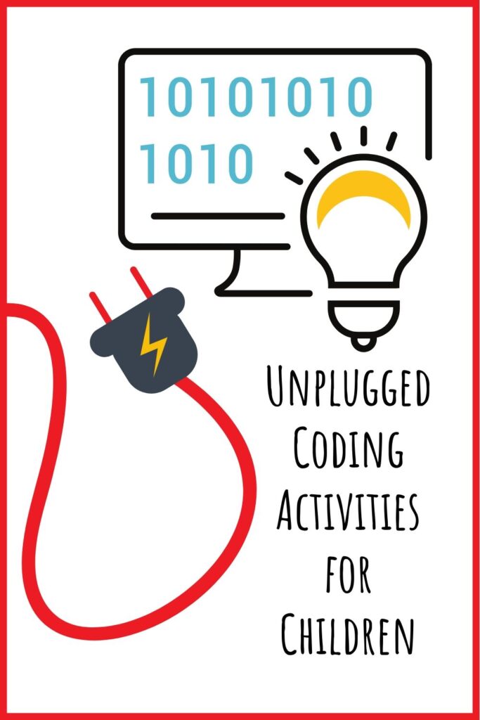 You don't need a computer to learn how to code! Unplugged coding activities and printables to teach children about computer science - without a computer.