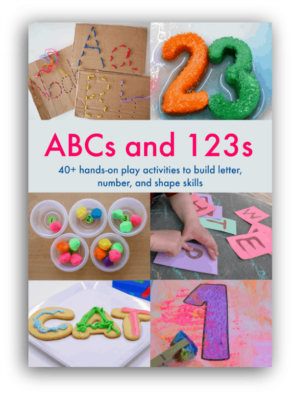 This book is an incredible resource for parents and educators looking for tools to develop literacy and math through play.