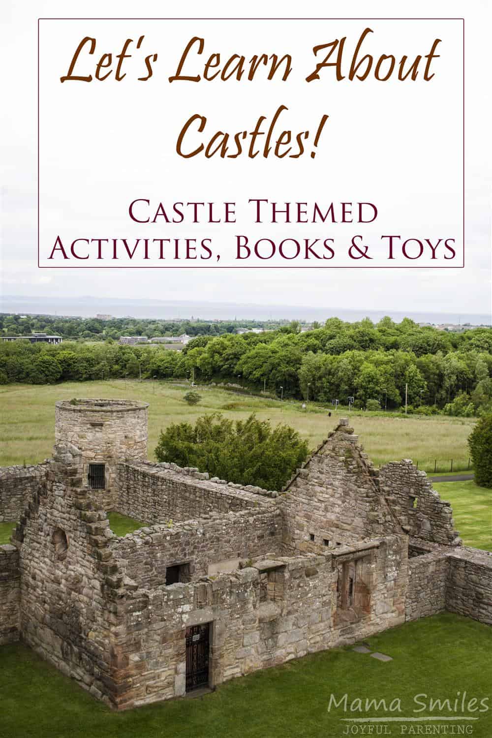 Castle themed activities, books, and toys - the best resources for teaching kids about castles.