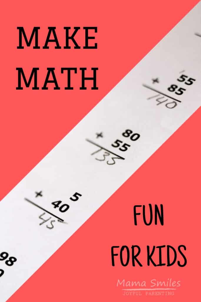 Make math fun for kids