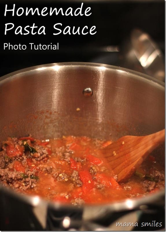 homemade pasta sauce recipe
