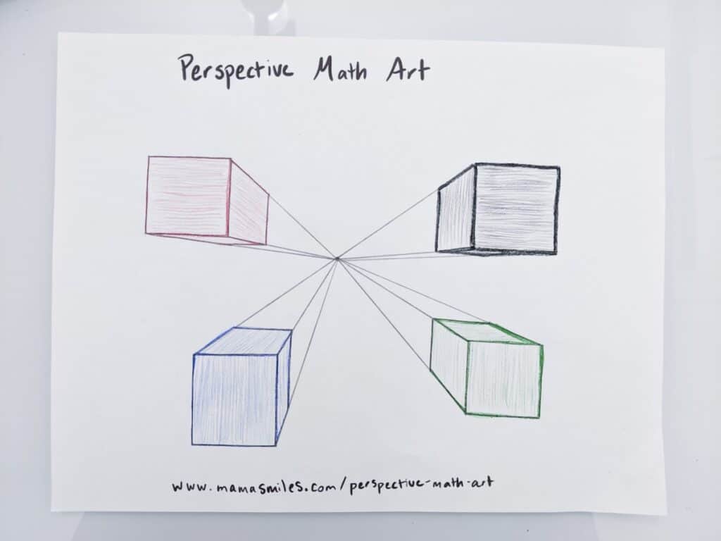 math perspective art