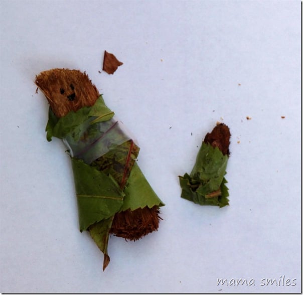 nature crafting for kids