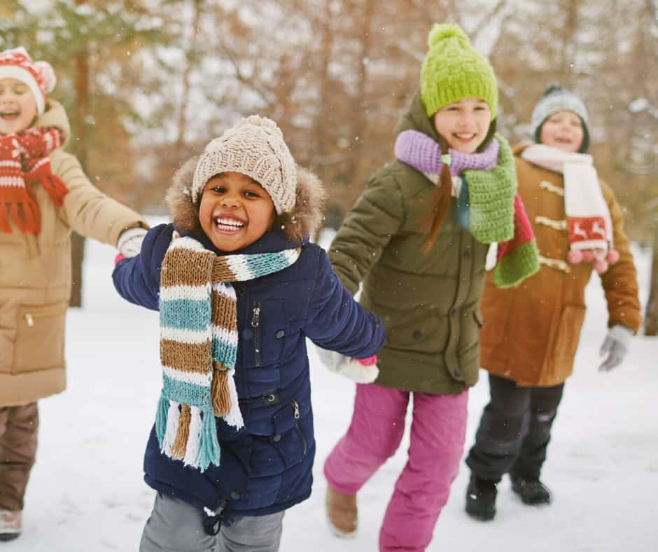 fun activities to keep kids connected to nature all winter.