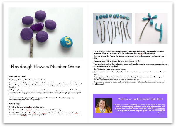 LOVE this ebook full of playful literacy and math activities for kids!