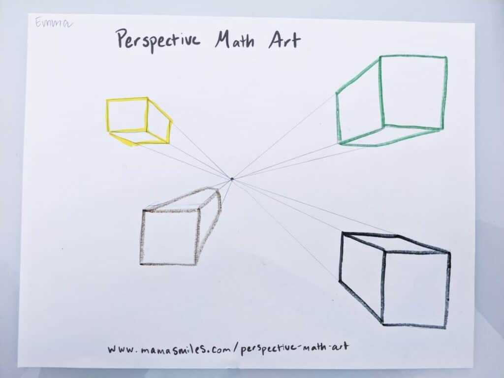 perspective math activity