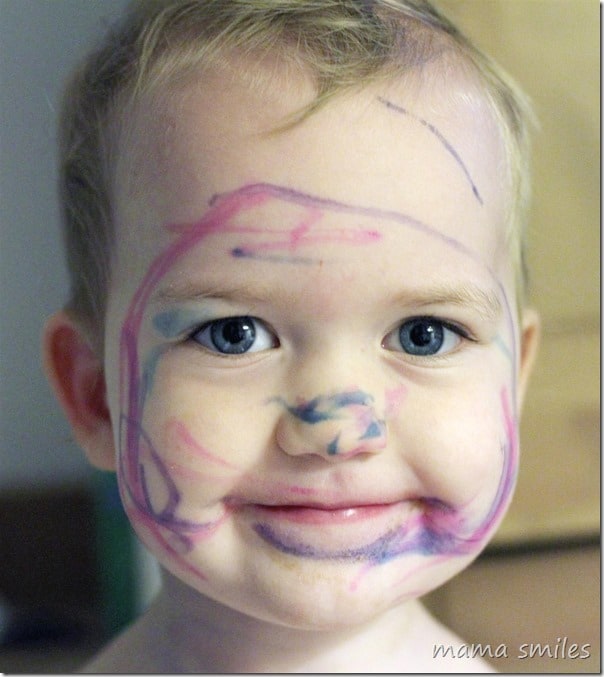Tips for setting up toddler activities to keep your toddler entertained so that they don't come up with destructive ways to amuse themselves. Includes one easy activity idea for toddlers.