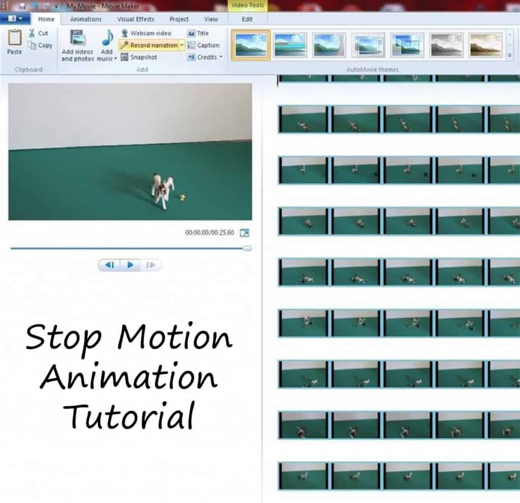 how to make stop motion movies
