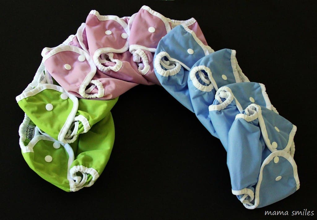 The cloth diapering solution that worked best for us after lots of experimenting on four babies!