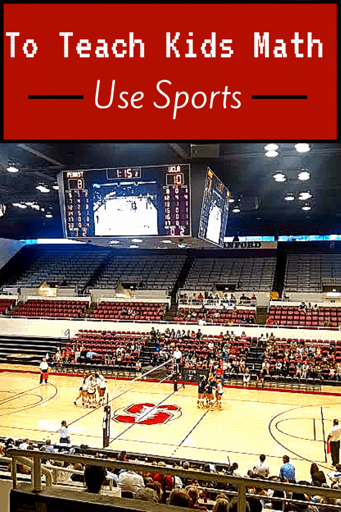 use sports to teach math to kids!