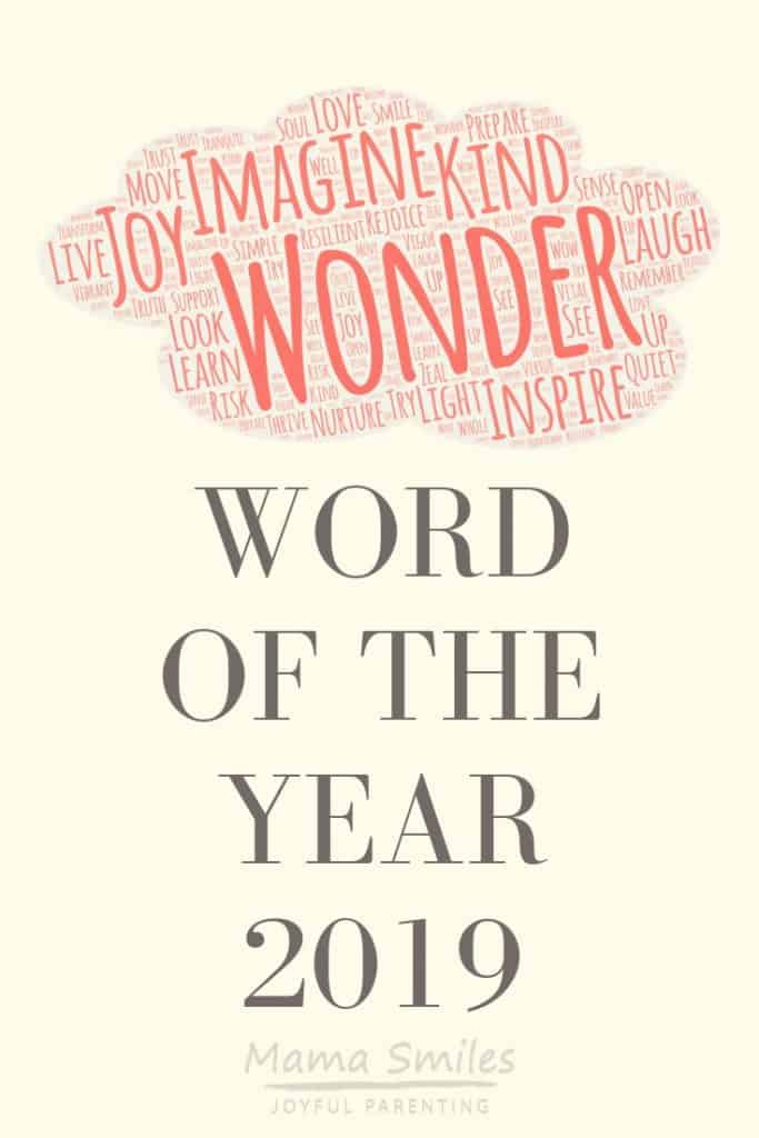 What's your word of the year for 2019? Here's some excellent inspiration if you're still stuck! #2019 #wordoftheyear